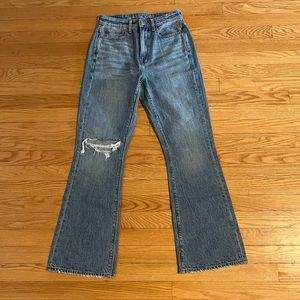 American Eagle Highest Rise 90s Flare Jeans Size 4 Regular